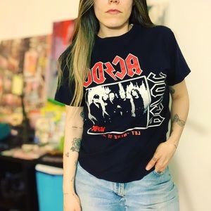 AC/DC band tee